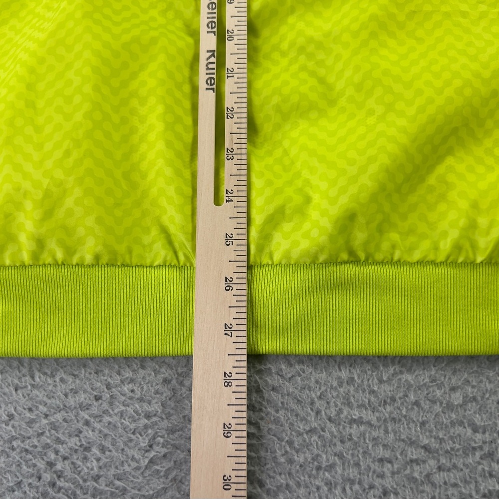 Nike Catching Air Windrunner Jacket Mens Large Neon Green Lightweight Hooded - Picture 4 of 9